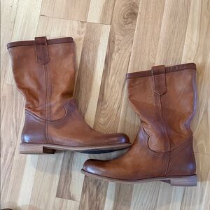 Vero Cuoio Tan Leather Boots